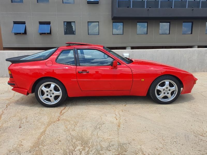 1985 Red Porsche 944 manual for sale