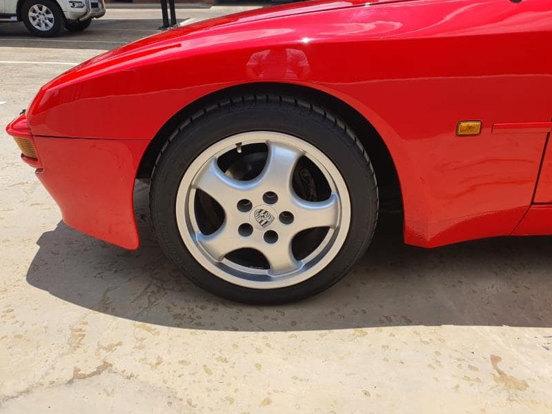 1985 Red Porsche 944 manual for sale