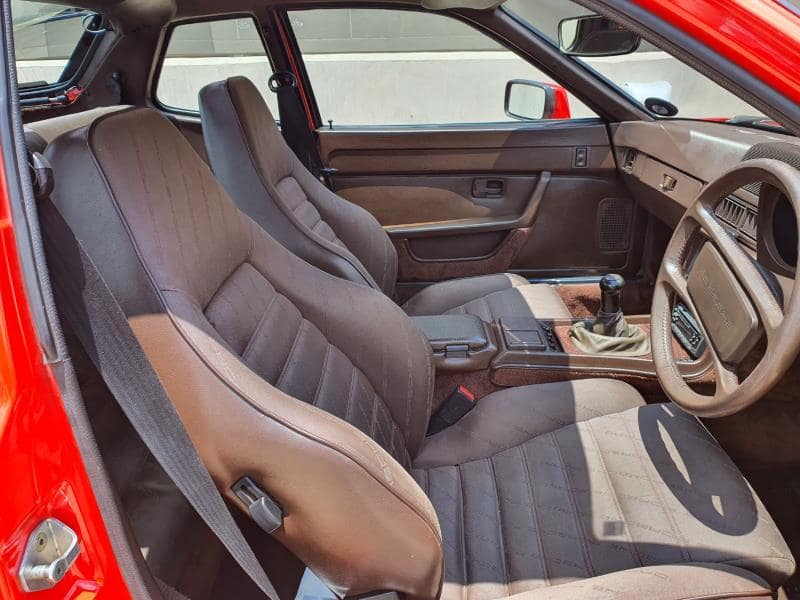 1985 Red Porsche 944 manual for sale