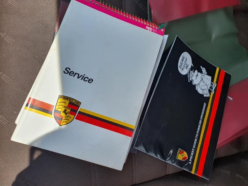 1985 Red Porsche 944 manual for sale
