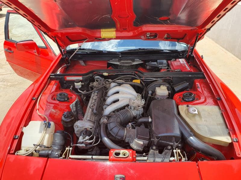 1985 Red Porsche 944 manual for sale