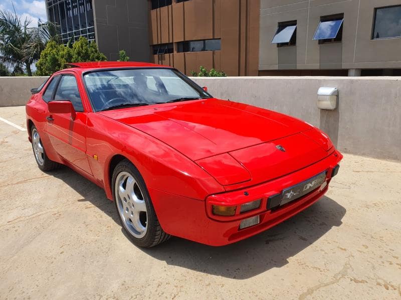 1985 Red Porsche 944 manual for sale